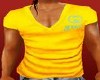 yellow  tee shirt