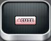 Cute Tag Pink