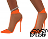 Sunshine Orange Heels
