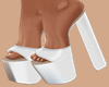 E* White Beach Sandals