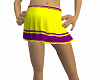 Yellow Cheerleader Skirt