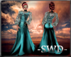 -SWD- Decadence TealGold