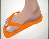 Orange Summer Sandals