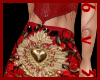 6v3| Gold Heart Skirt RL