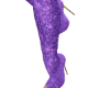 Muse) Glitterboot Purple