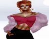 Pink Fur Jacket