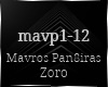 -Z- Zoro-Mavros Pan8iras