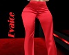 Red Satin Pants