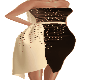 Beige brown dress