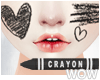 lPl CRAYON FACE-DRAW ~Bk