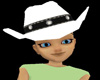 white cowgirl hat