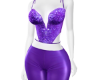 Zolah Purple Sequin Suit
