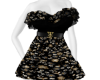 Frill Dress Black