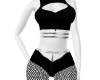 sexy black net outfit
