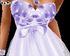 Ts Lilac Rose Mini Dress