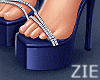 NYE Sparkle Heels Navy
