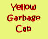 Yellow Garbage Can