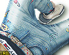 $$$. Gucci Patch Jeans