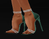 Gem Heels Green