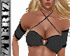 Heart Top - Black & Grey