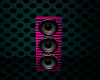 XoXDisco Pink Speaker
