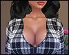 plaid dress L