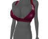 Purple Leather Top