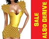 SEXY GOLDEN DRESS