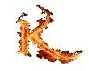 letter fire K