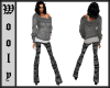 Grey flairs camo slim