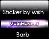 Vip Sticker VainMaster