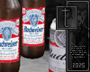 bottle of bud beer