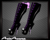 Burlesque Boots Purple