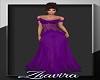 EVELE PURPLE GOWN