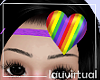 Kids rainbow headband