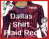 Dallas Shirt Plaid Red
