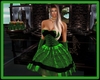 robe duchesse vert brill