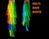 Rave Boots Multi Colour