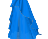 Blue Prom Skirt
