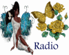 radio hada mariposa
