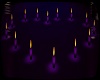 Romantic Purple Candles
