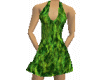 Multi Green short Dress