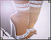 Netty White Heels |💋