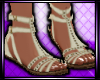 C. Bwn Gladiator Sandals