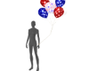 4th of july balloons