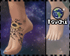 地| Tiptoes w/ tat feet