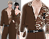 Hyu l Suit Brown -M