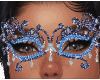 Blue Masquerade Mask
