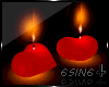 S N e Candles Red