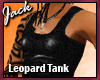 Leopard PVC Tank Top